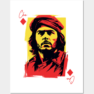 Che Guevara --- Original Playing Card Style Design Posters and Art